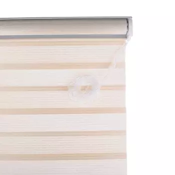 Штора рулонная "День-ночь", цветная, полиэстер, 120х160см, 3 цвета