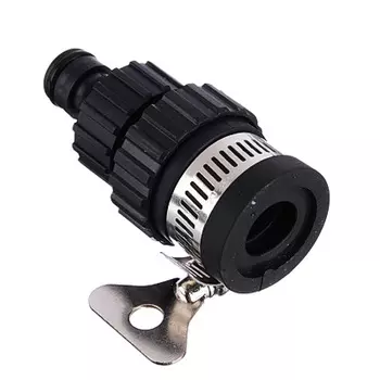 Штуцер (адаптер) для безрезьбовых кранов d1/2" - 3/4", с хомутом INBLOOM