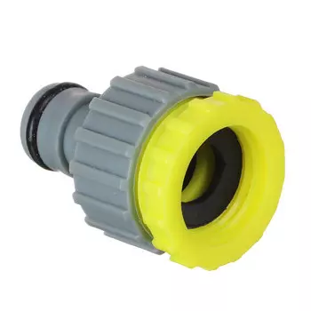 Штуцер резьбовой для крана с внешней резьбой, с переходником, d1/2" -3/4", INBLOOM