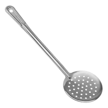 Шумовка нержавеющая сталь, 33 см, Оливи