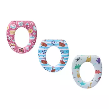 Сиденье для унитаза детское VETTA, поролон, ПВХ, 29х28 см, 3 дизайна