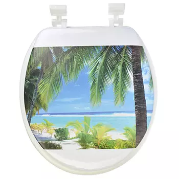 Сиденье для унитаза, ПВХ, 40x36 см, "Релакс"