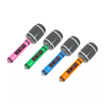 SILAPRO Игрушка надувная микрофон h48см, ПВХ 0.13мм