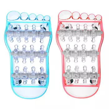 SILAPRO Массажер для ступней, 20х10см, пластик, 2 цвета