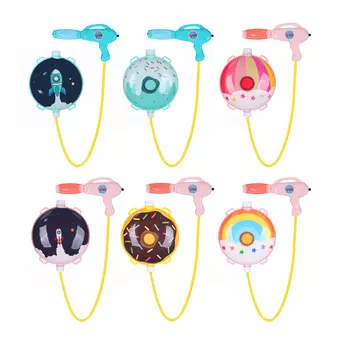 SILAPRO Водный пистолет 900мл, пистолет 21х12см, рюкзак 22х18см, PP