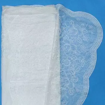 Скатерть на стол ажурная, пвх, 135x180см, VETTA