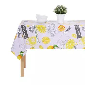 Скатерть ПВХ PROVANCE "Оттенки" на текстильной основе, 140х140см, 6 дизайнов