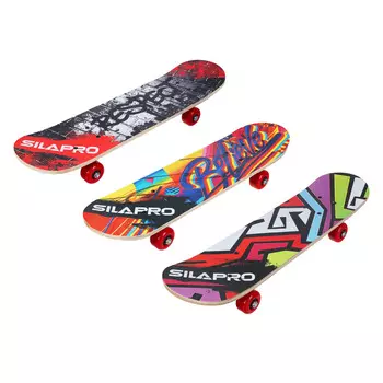 Скейтборд 60х15см (пласт. крепеж, 5030PVC) макс. нагрузка 30кг, SILAPRO