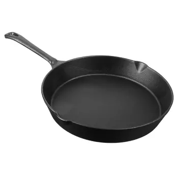 Сковорода чугунная d. 25 см VETTA, 2 слива