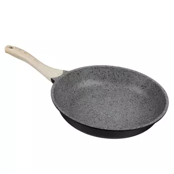 Сковорода литая d. 28 см СЛАВЯНА "Алмаз", с антипригарным покрытием, индукция