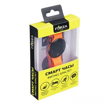 Смарт браслет FORZA силикон, пластик, OLED дисплей 0,66", батарея 55 mAh