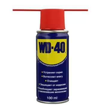 Смазка проникающая WD-40 100мл, аэрозоль