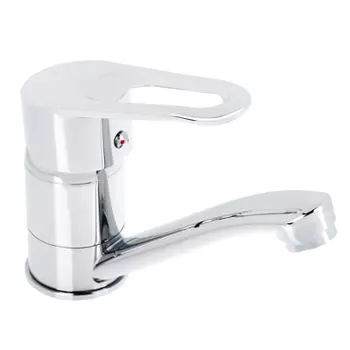 Смеситель для кухни, однорычажный, низкий излив 15см, хром, 1S15/0