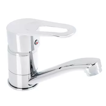 Смеситель для кухни, однорычажный, низкий излив 15см, хром, 1S15/0