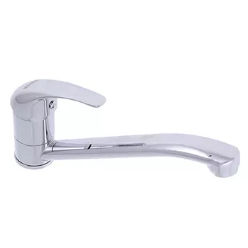 Смеситель для кухни, однорычажный, низкий излив 25см, хром, 1S25/2