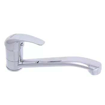 Смеситель для кухни, однорычажный, низкий излив 25см, хром, 1S25/2