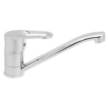 Смеситель для кухни СоюзКран, однорычажный, низкий излив 25см, хром, SK1074.2