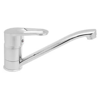 Смеситель для кухни СоюзКран, однорычажный, низкий излив 25см, хром, SK1074.2