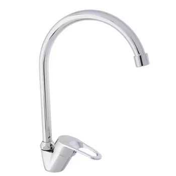 Смеситель для кухни СоюзКран, однорычажный, высокий излив 25см, хром, SK1054.2