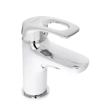 Смеситель для раковины RAIN Сапфир, однорычажный, хром