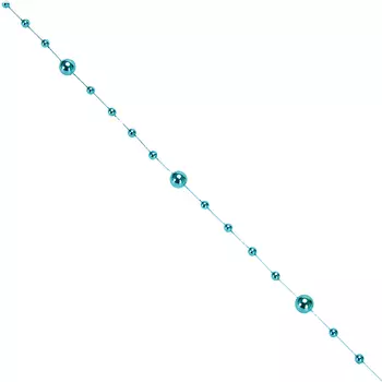 СНОУ БУМ Бусы декоративные, 200см, пластик, цвет VB4