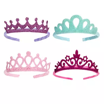СНОУ БУМ Диадема карнавальная, пластик, 11см, 4 дизайна, арт.3001