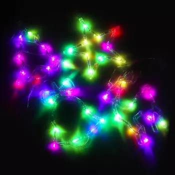 СНОУ БУМ Фигура новогодняя 18-20см, 10LED, RG/RB, пластик, 3xААА, на присоске, 4 дизайна