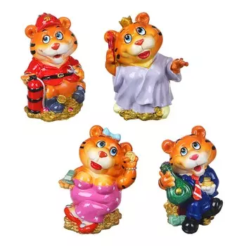 СНОУ БУМ Фигурка полистоун, 12x7x8см, 4 дизайна