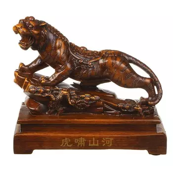 СНОУ БУМ Фигурка в форме тигра, 25x11x21см, полистоун