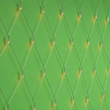 СНОУ БУМ Гирлянда эл. сеть 144LED, 1,6x1,6м, розовое золото, пост.свечение, ПВХ прозр., 220В