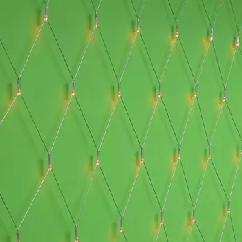 СНОУ БУМ Гирлянда эл. сеть 144LED, 1,6x1,6м, розовое золото, пост.свечение, ПВХ прозр., 220В