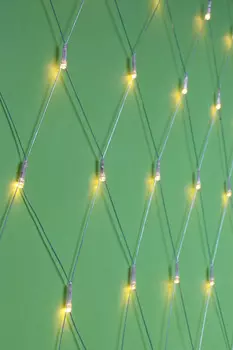 СНОУ БУМ Гирлянда эл. сеть 224LED, 2x2м, шампань, пост. свечение, ПВХ прозр., 220В