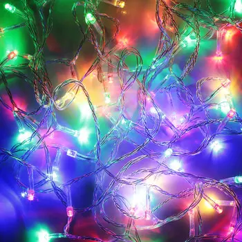 СНОУ БУМ Гирлянда эл. вьюн 9м, 100 LED, мульти, 8 реж, ПВХ черный/прозрачный, 220В