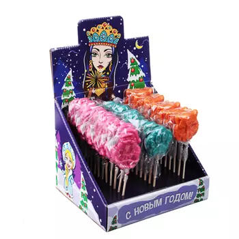 СНОУ БУМ Карамель леденцовая фигурная, Новогодние персонажи, 30г, ш/б