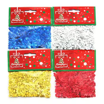 СНОУ БУМ Конфетти, фольга, 8,5х10,5см, 4 цвета, арт.99-006