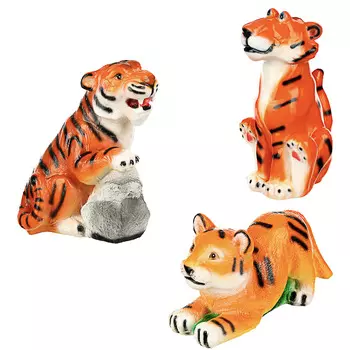 СНОУ БУМ Копилка в виде тигра, гипс, 16-29см, 3 дизайна