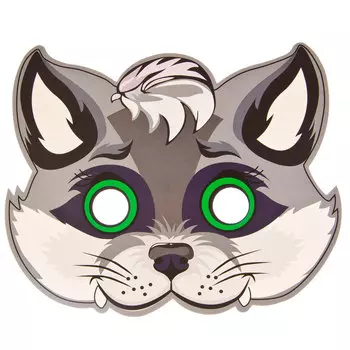 СНОУ БУМ Маска карнавальная, картон, "Волчонок"