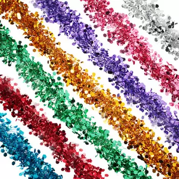 СНОУ БУМ Мишура 200х10см, ПВХ, 7 цветов