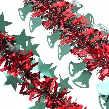 СНОУ БУМ Мишура 200x13см, ПВХ, 2 вида