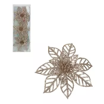 СНОУ БУМ Набор декоративных украшений 3 шт, 13 см, пластик, арт 8