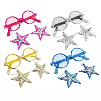 СНОУ БУМ Очки карнавальные, пластиковые, 19х12 см