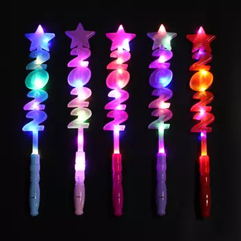 СНОУ БУМ Палочка световая LED 2022, 38,5см, 3хLR1130, пластик, 5 цветов