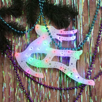 СНОУ БУМ Панно LED Олень, RG/RB, авторежим, 220В, 43х28см