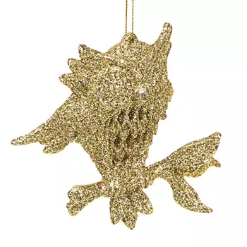 СНОУ БУМ Подвеска 13х10,5 см, пластик, глиттер