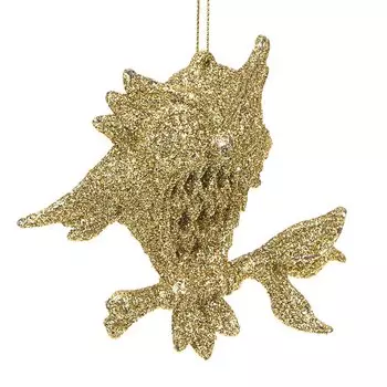 СНОУ БУМ Подвеска 13х10,5 см, пластик, глиттер