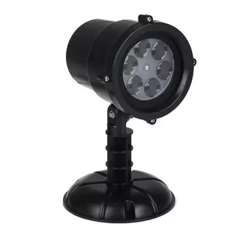 СНОУ БУМ Проектор "Рождественский калейдоскоп", 4LED*мульти, 20х10см, 2 насадки, 5-10м, 12В, 220В