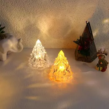 СНОУ БУМ Сувенир-фигурка с подсветкой "Ёлочка", 8x6см, 3xAG13, пластик