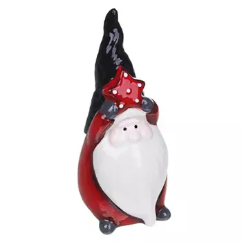 СНОУ БУМ Сувенир гном со звездочкой, доломит, 5,5х5х13см