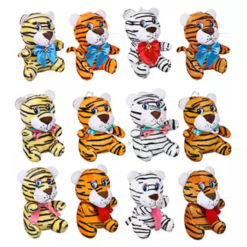 СНОУ БУМ Сувенир мягкий, полиэстер, 12x8x7см, 3 вида