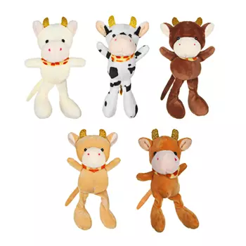 СНОУ БУМ Сувенир мягкий, полиэстер, 15 см, 5 цветов, арт. 2021-5